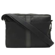 Pre-owned Fabric shoulder-bags Hermès Vintage , Black , Dames