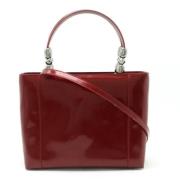 Pre-owned Fabric dior-bags Dior Vintage , Red , Dames