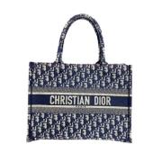 Pre-owned Fabric dior-bags Dior Vintage , Blue , Dames