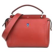 Pre-owned Leather handbags Fendi Vintage , Red , Dames