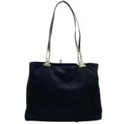 Pre-owned Canvas totes Fendi Vintage , Black , Dames