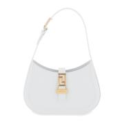 Goddess Small Hobo Tas Versace , White , Dames