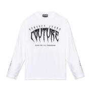 T-shirt met print Versace Jeans Couture , White , Heren