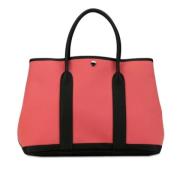 Pre-owned Fabric totes Hermès Vintage , Pink , Dames