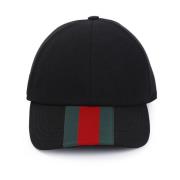 Zwarte Wintermuts voor Mannen Gucci , Black , Heren