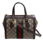 Pre-owned Fabric gucci-bags Gucci Vintage , Gray , Dames