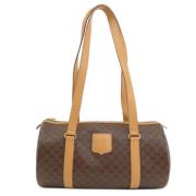 Pre-owned Canvas celine-bags Celine Vintage , Brown , Dames