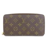 Pre-owned Canvas wallets Louis Vuitton Vintage , Brown , Dames