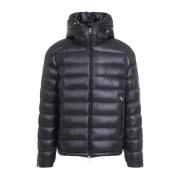 Blauwe Besines Jas Moncler , Blue , Heren