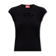 T-Angie T-shirt Diesel , Black , Dames