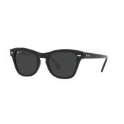 Zwarte zonnebril met zwarte lenzen Ray-Ban , Black , Unisex