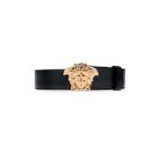 Riem met decoratieve gesp Versace , Black , Dames