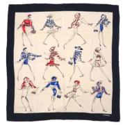 Pre-owned Silk scarves Chanel Vintage , Multicolor , Dames