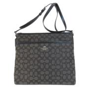 Pre-owned Fabric shoulder-bags Coach Pre-owned , Black , Dames