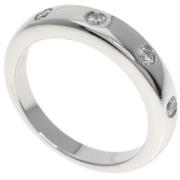 Pre-owned Platinum rings Van Cleef & Arpels Pre-owned , Gray , Dames