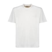 Zware Katoen Oversized Crew Neck T-Shirt Autry , White , Dames