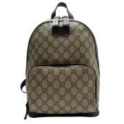 Pre-owned Fabric gucci-bags Gucci Vintage , Beige , Dames