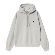 Grijze Sweatshirt I032741 1Ye.gd Carhartt Wip , Gray , Dames