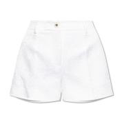 Shorts gemaakt van materiaal met speciale textuur Dolce & Gabbana , Wh...