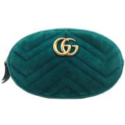 Pre-owned Fabric gucci-bags Gucci Vintage , Green , Dames