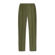 Wollen broek van Fabiana Filippi , Green , Dames