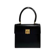 Pre-owned Leather celine-bags Celine Vintage , Black , Dames