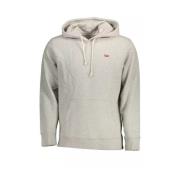 Grijze Katoenen Hoodie Levi's , Gray , Heren