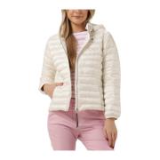 Feminine LW Donsjas Ecru Tommy Hilfiger , Beige , Dames