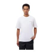 T-shirt Alphabet White Filling Pieces , White , Heren