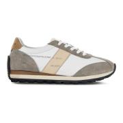 Vintage Stijl Witte Sneakers Hogan , White , Dames