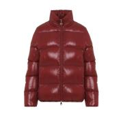 Donkerrode Abbadia Jas Moncler , Red , Dames