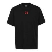 Zwarte T-shirts & Polos Aw24 44 Label Group , Black , Heren