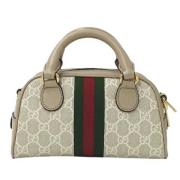 Pre-owned Fabric gucci-bags Gucci Vintage , Beige , Dames