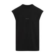 Zwarte Mouwloze T-shirt Givenchy , Black , Heren