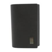 Pre-owned Leather key-holders Dunhill Pre-owned , Black , Dames