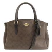 Pre-owned Fabric handbags Coach Pre-owned , Gray , Dames