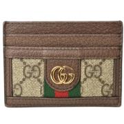 Pre-owned Fabric wallets Gucci Vintage , Brown , Dames