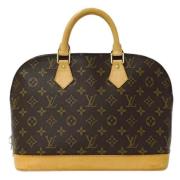 Pre-owned Canvas louis-vuitton-bags Louis Vuitton Vintage , Brown , Da...