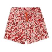 Ruby Red Paisley Zwembroek Gallo , Multicolor , Heren