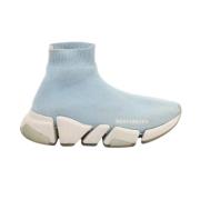 Pre-owned Canvas sneakers Balenciaga Vintage , Blue , Dames