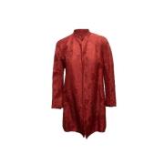 Pre-owned Fabric outerwear Fendi Vintage , Red , Dames