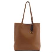 Pre-owned Fabric totes Coach Pre-owned , Brown , Dames