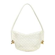 Stijlvolle Tassen Collectie Bottega Veneta , White , Dames