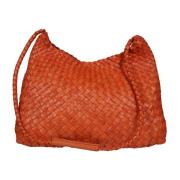 Stijlvolle Leren Tas Dragon Diffusion , Orange , Dames