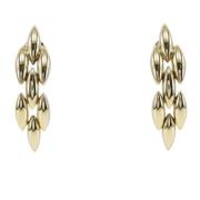 Pre-owned Yellow Gold earrings Cartier Vintage , Yellow , Dames