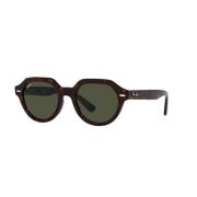 Gina 4399 Zonnebril in Havana Groen Ray-Ban , Brown , Unisex