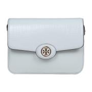 Blauwe Patentleren Schoudertas Tory Burch , Blue , Dames