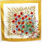 Pre-owned Silk scarves Gucci Vintage , Multicolor , Dames