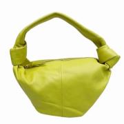 Pre-owned Leather shoulder-bags Bottega Veneta Vintage , Green , Dames