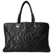 Pre-owned Fabric chanel-bags Chanel Vintage , Black , Dames